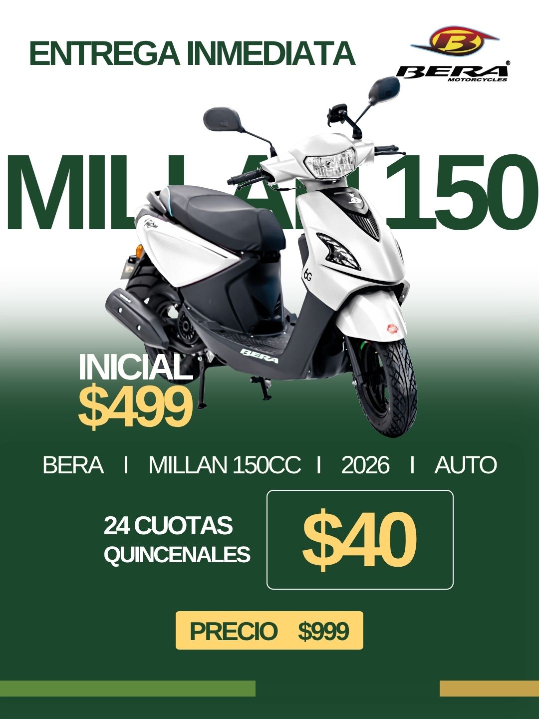 Bera Millan 150CC